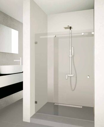 מקלחון חזית הזזה ב C.N.C